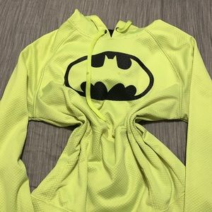 Batman Hoodie - Neon Yellow